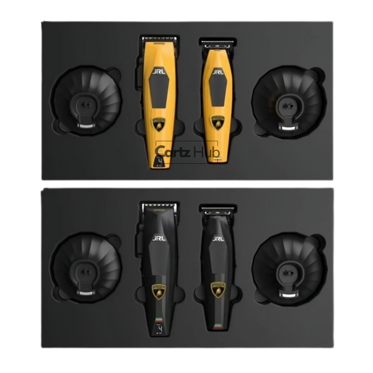 JRL x Lamborghini Diamante Cordless Clipper & Trimmer Set Limited Edition (Yellow/ Black)
