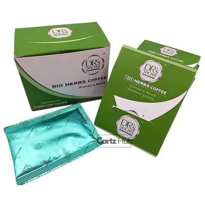 (1 Set = 5 Boxes) DR’s Secret Bio Herbs Coffee Free DHL Express Shipping