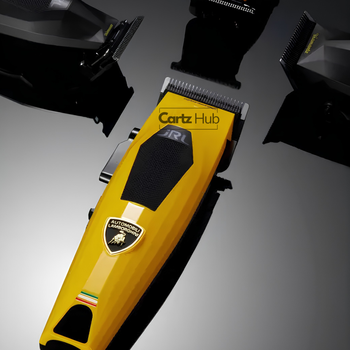 JRL x Lamborghini Diamante Cordless Clipper & Trimmer Set Limited Edition (Yellow/ Black)
