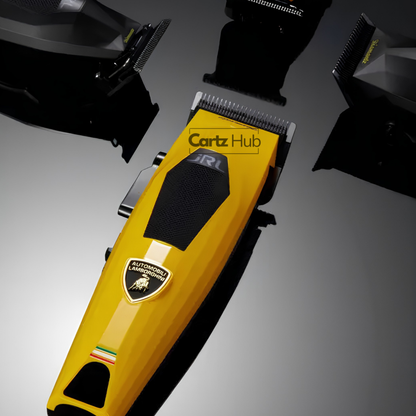 JRL x Lamborghini Diamante Cordless Clipper & Trimmer Set Limited Edition (Yellow/ Black)